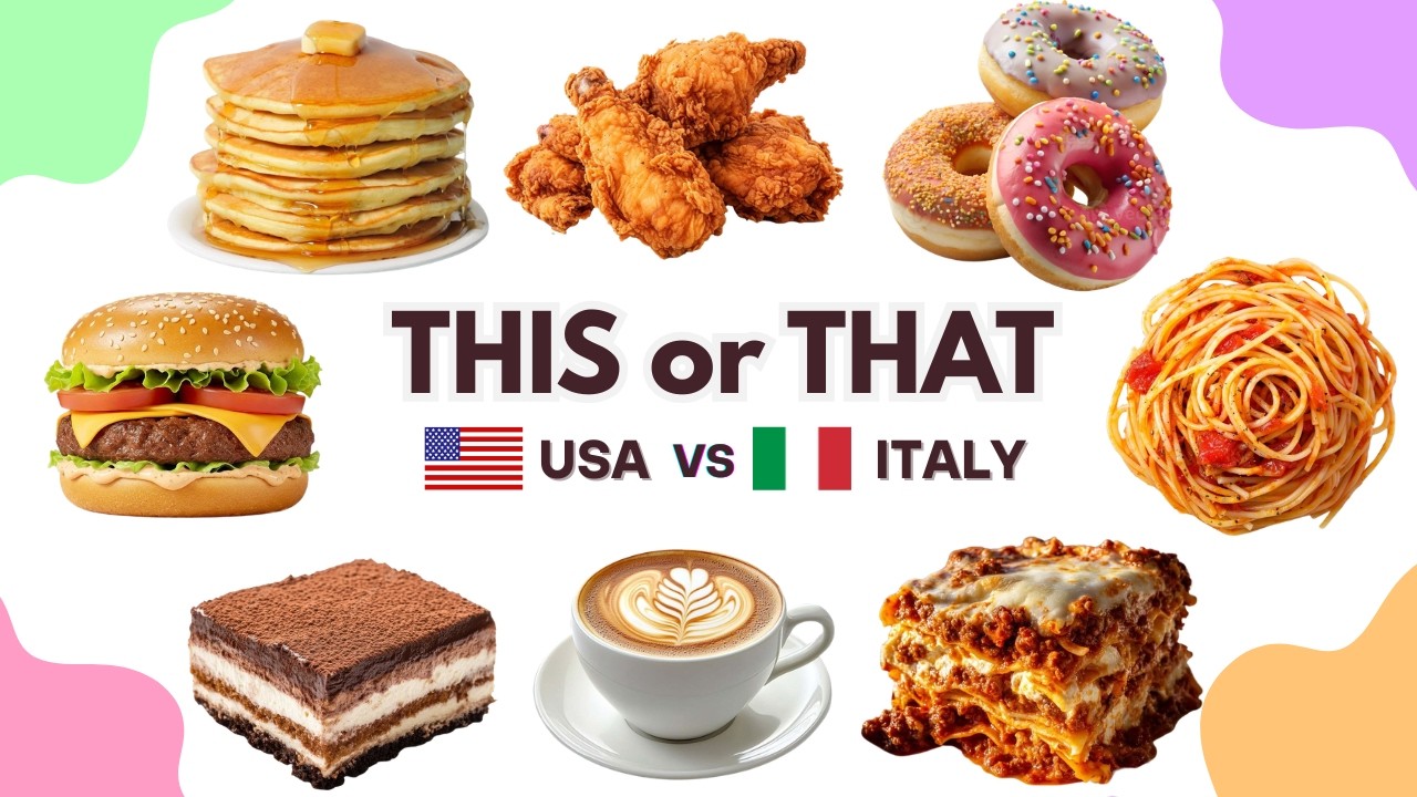 USA vs Italian Food | Ultimate Food Battle (Part 2) 🍔⚔️🍝 USA vs Italian Food | Ultimate Food Battle (Part 2) 🍔⚔️🍝