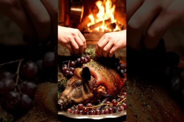 Wine, Meat, and Glory: The Taste of Rome  #romanempire  #historyи #ancientromeм