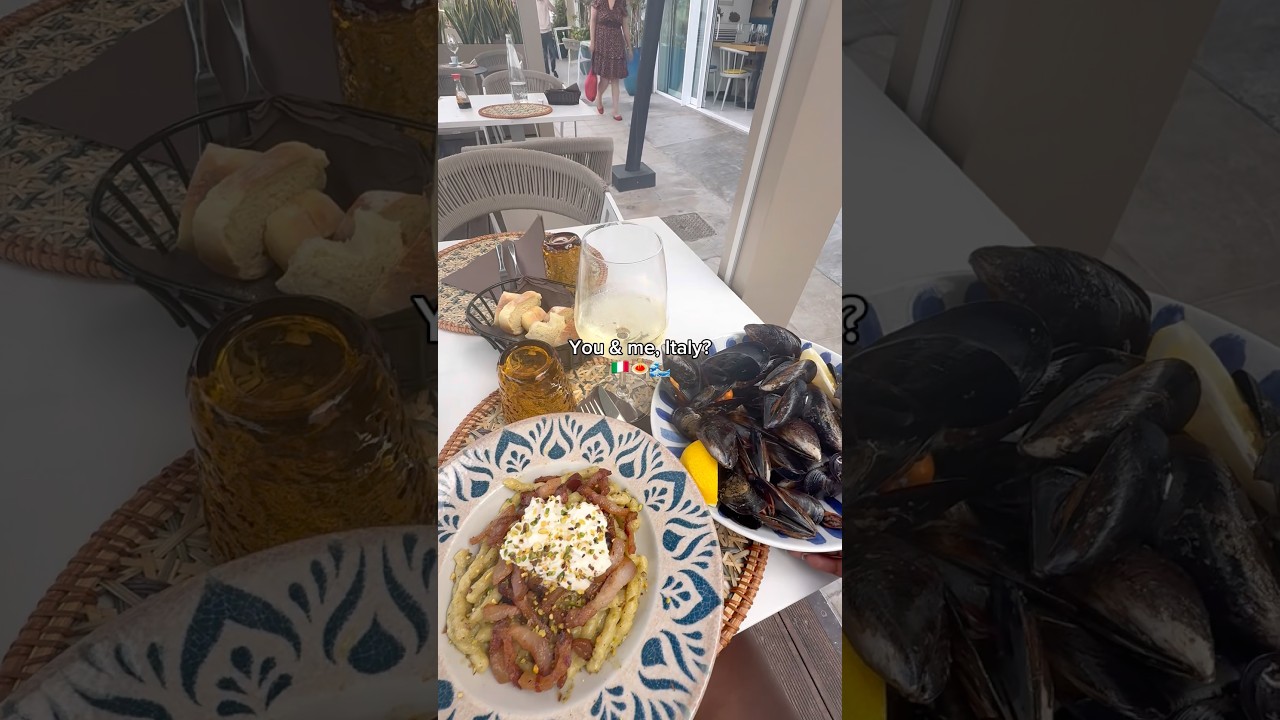 You, me, & Sicily, Italy ๐ฎ๐น๐ | Seaside Dining in Palermo + Travel Vibes #shorts #travel #italy You, me, & Sicily, Italy ๐ฎ๐น๐ | Seaside Dining in Palermo + Travel Vibes #shorts #travel #italy