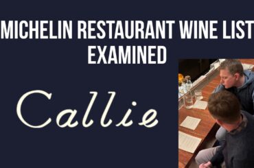 Michelin Restaurant Wine List Reviewed – Callie