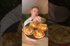 Schnelle Mozzarella Brötchen Rezept aus dem Airfryer!😍 #airfryer #rezept