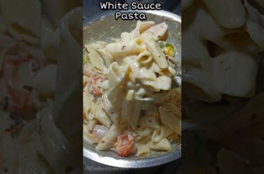 Perfect White Sauce Pasta Recipe | Easy Pasta Recipe | #shorts #viral #pasta #food #whitesaucepasta