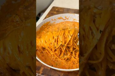 this trick makes eggplant pasta super creamy