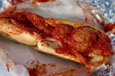 The REAL Meatball Sub in the Boston Area! That's Italian Too Review!!