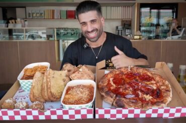 PASTA, PIZZA & GELATO FEAST 🍝🍕🍨 // THE ULTIMATE ITALIAN MENU SHOWCASE