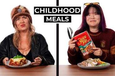 Strangers Try Each Others Childhood Dinners
