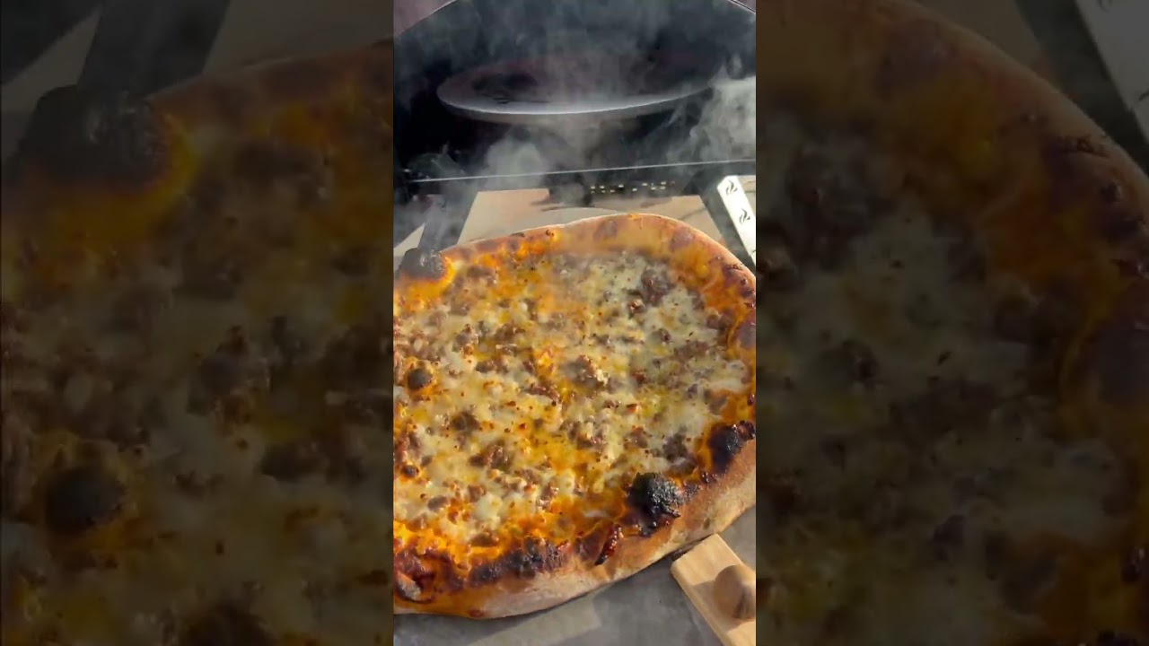 This is next-level cooking. Bertello SimulFIRE 16″ Rotating Outdoor Pizza Oven. This is next-level cooking. Bertello SimulFIRE 16" Rotating Outdoor Pizza Oven.