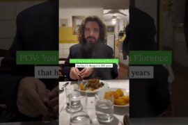 POV: you just found the perfect trattoria in Florence. 🍷🍝
