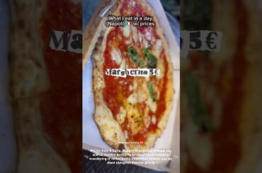 What I eat in a day: Napoli!