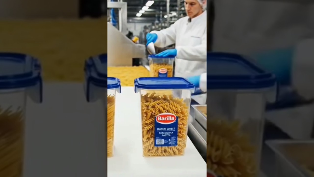 Inside the Barilla Pasta Factory ๐| How Italian Pasta Is Really Made #howitsmade #fruitjuice #pasta Inside the Barilla Pasta Factory ๐| How Italian Pasta Is Really Made #howitsmade #fruitjuice #pasta