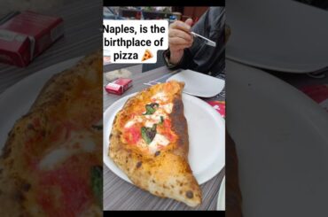 I travel to Napoli, just because of this!  #naples  #travelvlog #food #authenticpizza #italytravel