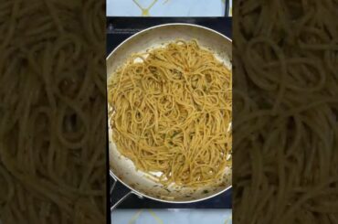 Quick Garlic Butter Pasta🍝 #shorts