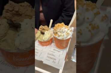 Venchi gelato & affogato #venchi #italianfood #italiandessert #dessert  #foodvlog