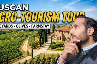 How Rich Italians Spend Their Holidays 🇮🇹 | Luxury Farm Stay & Vineyard Tour 🍇🍷