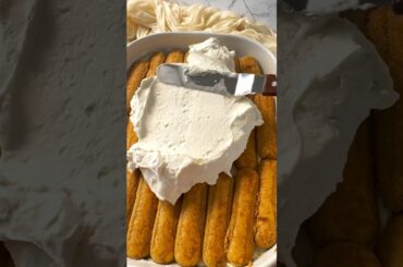 The BEST No-Bake Tiramisu Recipe | Creamy Italian Dessert #easyrecipe #recipe #middleeasternsweets