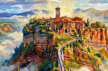 실존하는 천공의 성 라퓨타? 와인 마을 몬테풀치아노까지 [이탈리아 여행4]