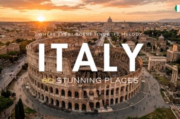 Italy: 30 Iconic Wonders | Part 1 - Rome, Florence, Venice & Tuscany (Cinematic 4K)