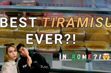 ROME FOOD VLOG | Trying Authentic Pasta & Tiramisu in Italy! 🍝🍰