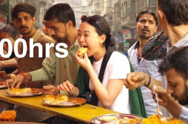 100hrs Eating INDIAN STREET FOOD in India's BIGGEST CITY (MUMBAI)