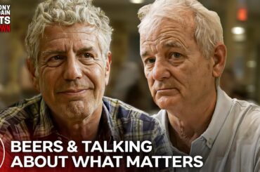Anthony Bourdain & Bill Murray "Talk Funny" | Anthony Bourdain Parts Unknown