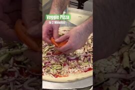 Thin Crust Veggie Pizza: Secret Family Recipe #pizza #food #italian #recipe #travel #veggiepizza