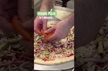 Thin Crust Veggie Pizza: Secret Family Recipe #pizza #food #italian #recipe #travel #veggiepizza
