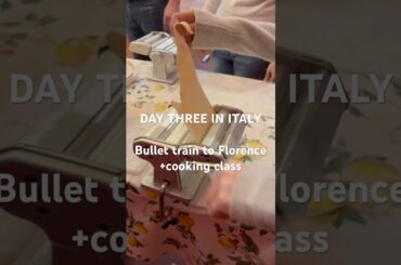 DAY THREE!! The cooking class was amazing!!! #italiangetaway #italy #travel #fyp #cooking #pasta