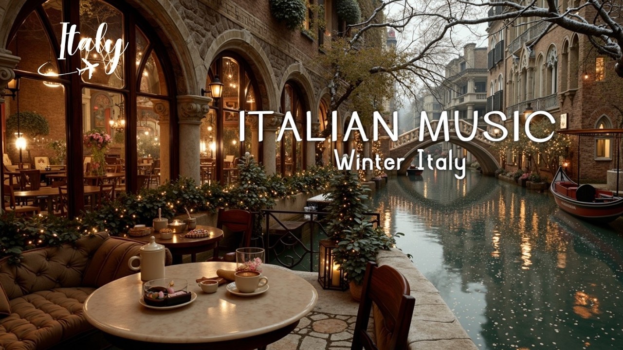 Italian Music for Romantic Winter Evenings | Relaxing Sounds & Perfect Italy Music in Coffee Shop Italian Music for Romantic Winter Evenings | Relaxing Sounds & Perfect Italy Music in Coffee Shop