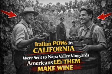 Italian POWs in California Were Sent to Napa Valley Vineyards — Americans Let Them Make Wine