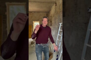 Restoring a Brick Wall in our Old House in Italy