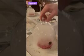 Beef Tartar with Black Truffles at Ristorante Sabatini #florence #italy #foodie #travel ​#tuscany