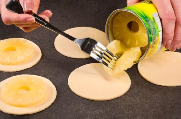 My Mother-in-Law Always Makes This Italian Puff Pastry and Pineapple Dessert For Her Grandchildren!