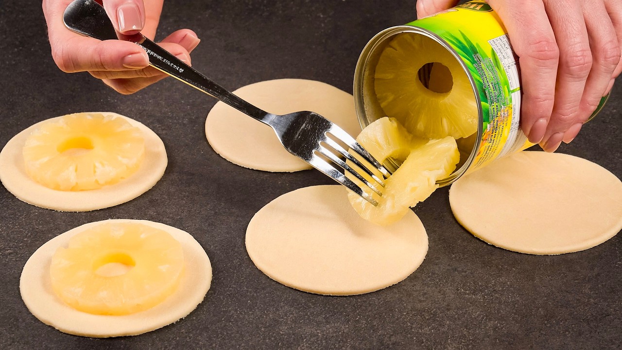 My Mother-in-Law Always Makes This Italian Puff Pastry and Pineapple Dessert For Her Grandchildren! My Mother-in-Law Always Makes This Italian Puff Pastry and Pineapple Dessert For Her Grandchildren!