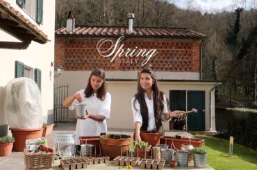 SPRING IN ITALY |  GROWING OUR FOOD. HOMEMAKING & SLOW LIVING IN OUR TUSCAN VILLA | Alessandra Rosa