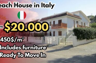 300m to the Beach. Perfect RealEstate In Italy Form $20,000| cheap RealEstate In Italy