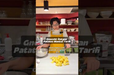 Gnocchi: İtalyan patates mantısı tarifimiz 🤍 #beyoğlu #gnocchi