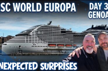 Genoa on MSC World Europa (Day 3) | Hidden Gems & Big Surprises! 👀✨
