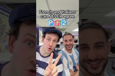 French bread VS Italian bread 🇫🇷🥖🇮🇹 #French #Food #Italy