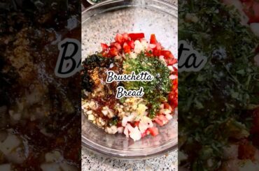 Bruschetta Bread | Easy Appetizers | Quick Snacks | The Kitchen Playbook