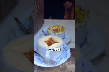The MOST FAMOUS Coffee In Italy, Affogato Florence #coffee #sweet #italy #shorts