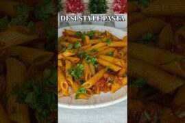 Desi Pasta Recipe 😍 Indian Style Pasta 🔥 Easy, Quick & Super Tasty..#pasta #shorts #pastalover