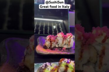 Great food Japanese meets Italian best in the city of Rome #rome #italy #atlanta #travel #europe