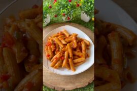 Healthy Whole Wheat Pasta 🍝✨ | Easy & Tasty Recipe #shorts #foodshorts #viralshorts #ytshorts