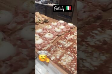 Hungry? You will be at Eatlay! 🇮🇹🍝🍕 #youtubeshorts #italian #eataly
