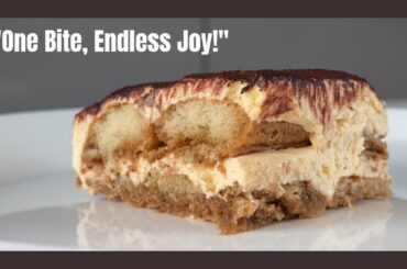 The Best Tiramisu Recipe Ever | Creamy and Authentic Italian Dessert 🇮🇹 | Home Kitchen Italy