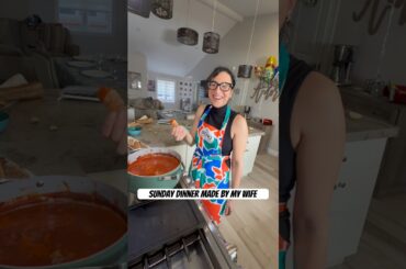 Sunday dinner made by my wife! #italianfood