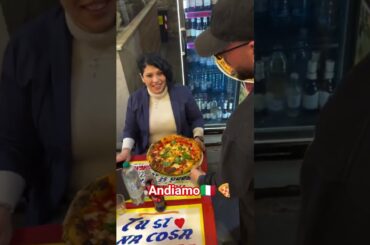 ITALIAN PIZZERIA 🇮🇹 #pizza #palermo #food #sicily #roma #italy #italianfood #travel #romantic #fypシ