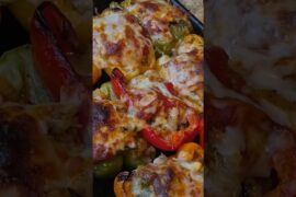 Italian stuffed bell peppers#stuffedpeppers#bellpepperrecipes#italianrecipes