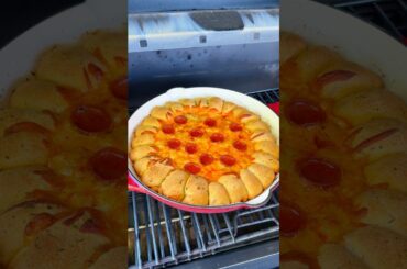 Smoked stuffed crust pizza dip 🍕🔥