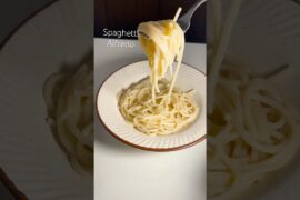 Easy Pasta Alfredo :) #shorts #food